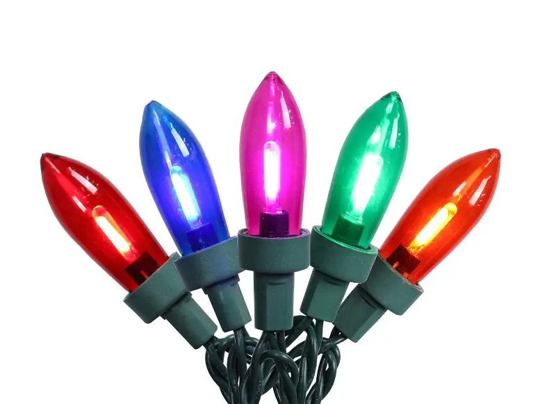 Hometown Holidays W11L2004 String Portable, 120 V, 24.96 W, 100-Lamp, Multi-Color, 67 ft L