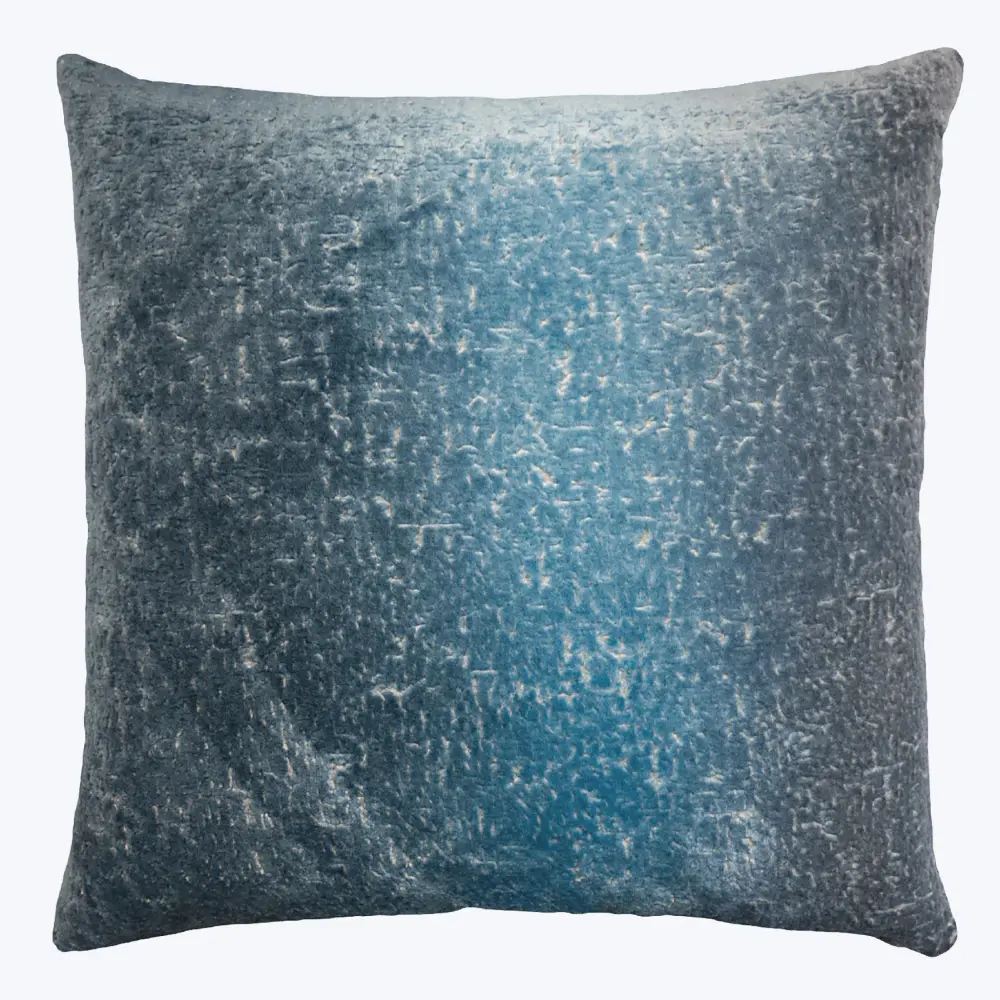 Coral Reef Velvet Pillow, Ocean