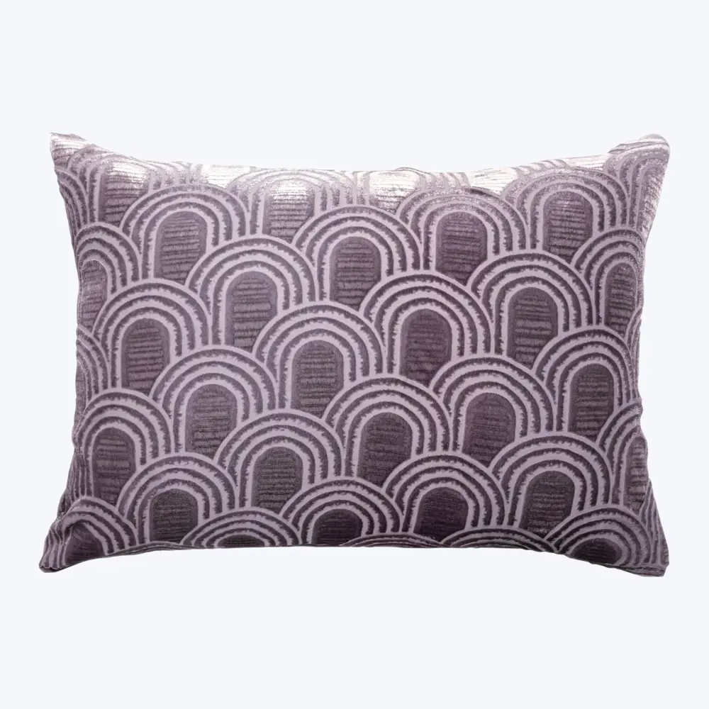 Endless Velvet Lumbar Pillow Thistle