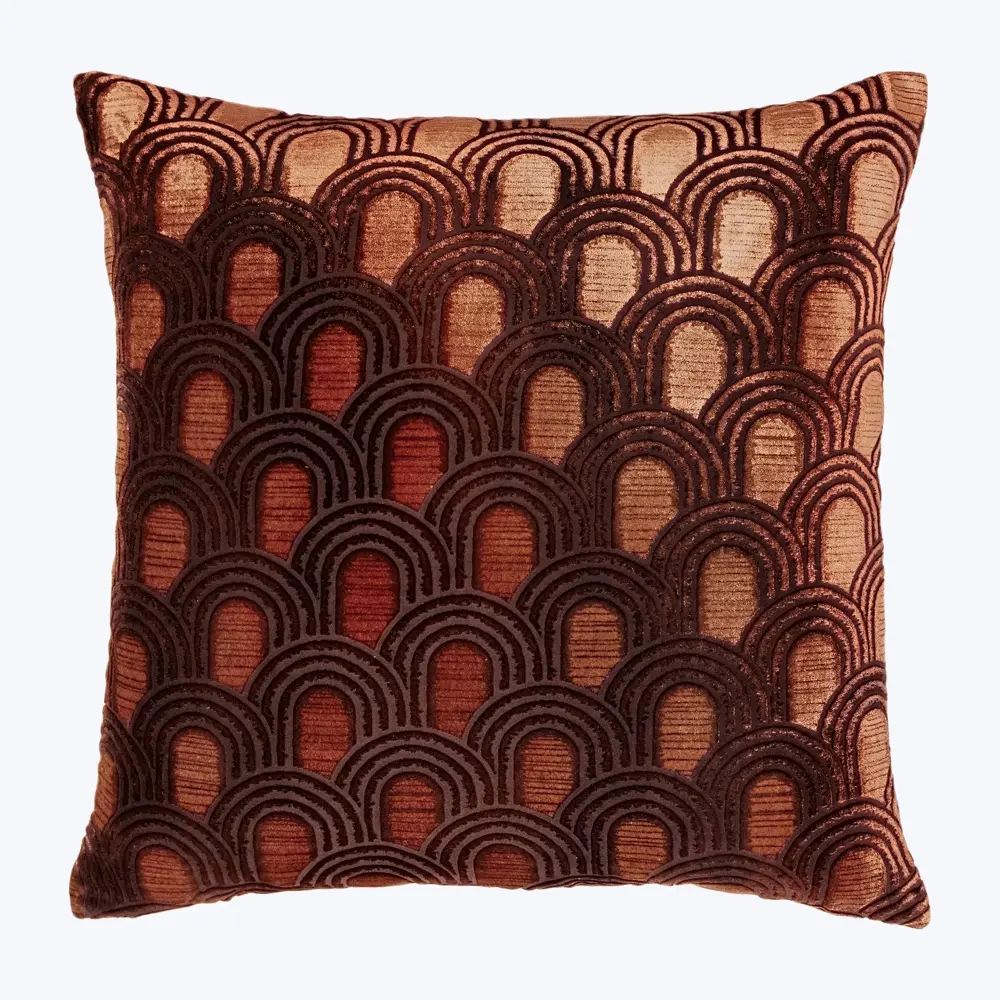 Endless Velvet Pillow Paprika