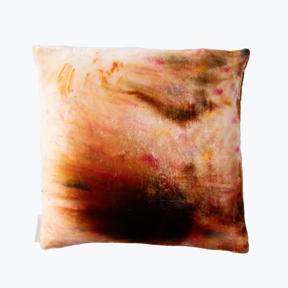 Hanabi Silk Plush Pillow Hidden Zipper | Machine Washable