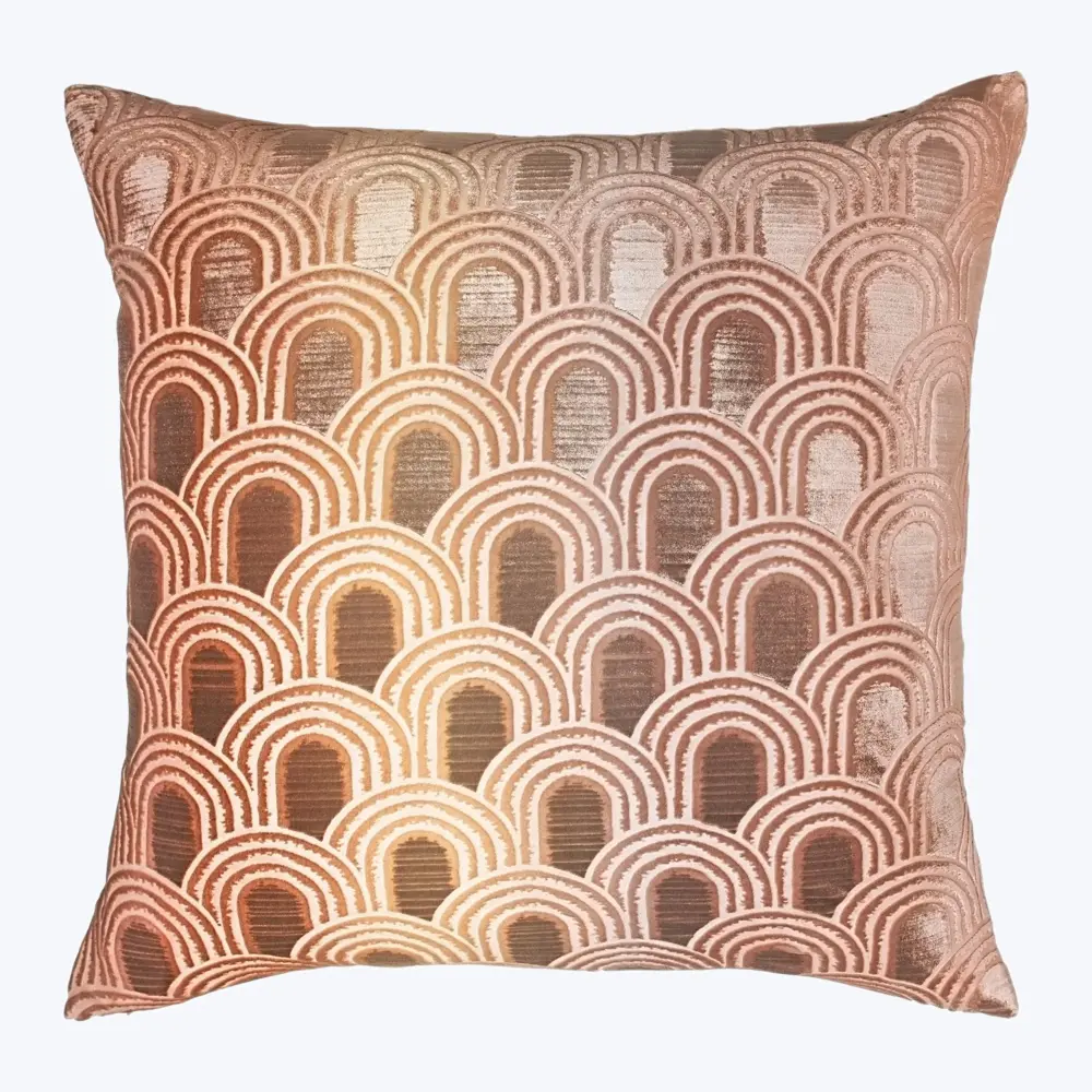 Hypoallergenic Organic Endless Velour Pillow Sunstone
