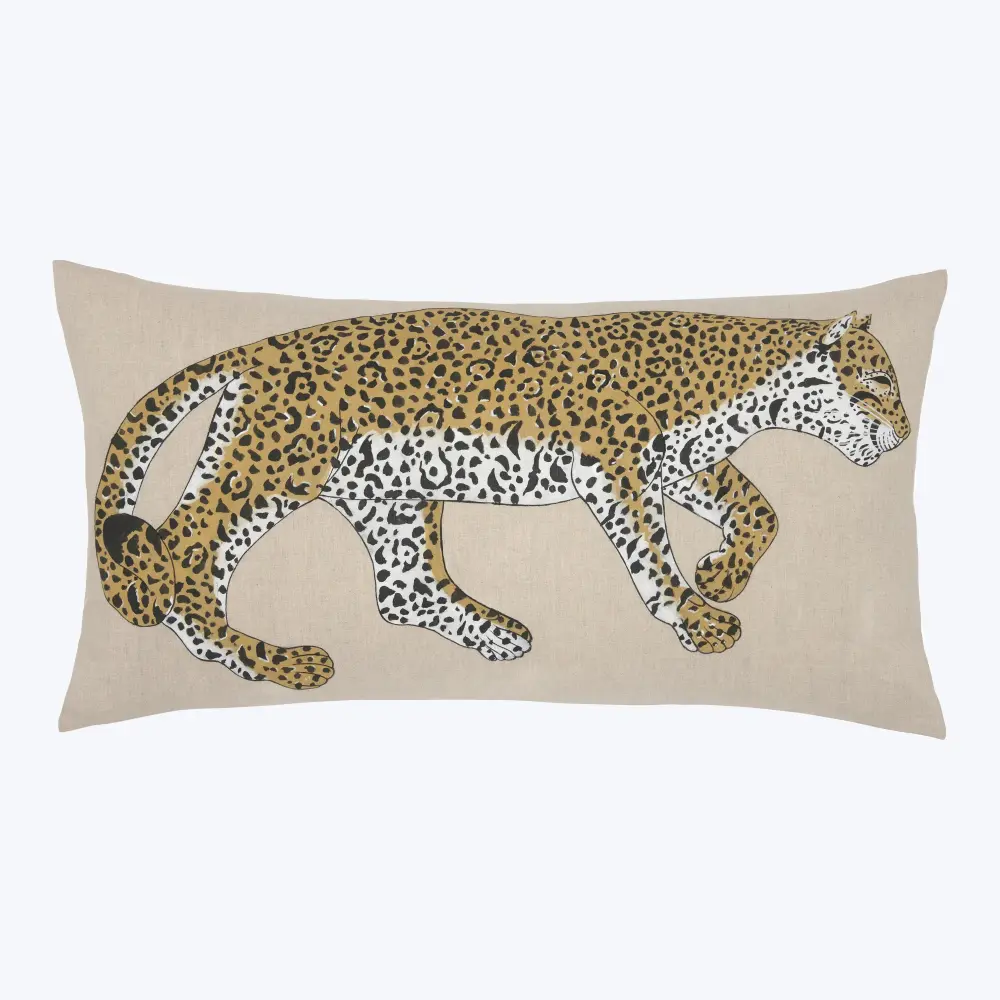 Jaguar Sand Pillow Boho Style