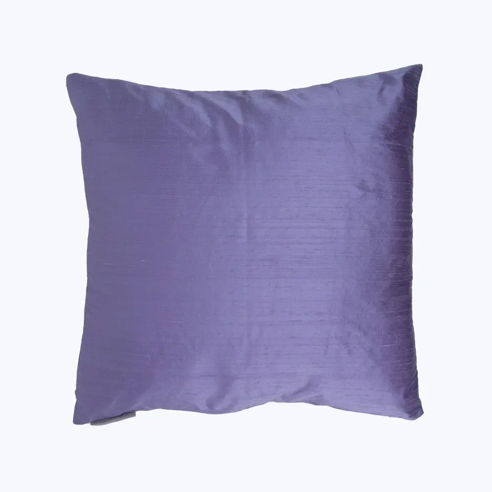 Lumbar Dupioni Cornflower Pillow