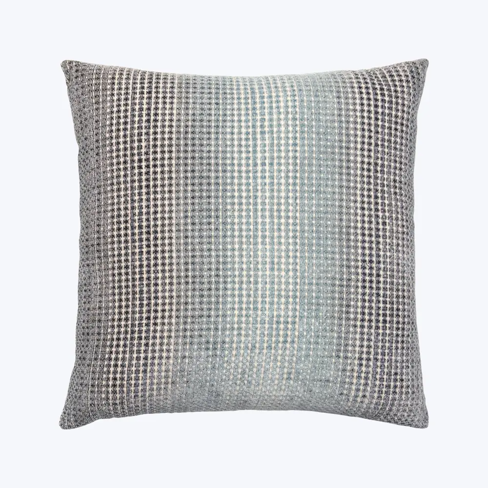 Morpho Woven Jacquard Pillow Storm Hidden Zipper | Machine Washable