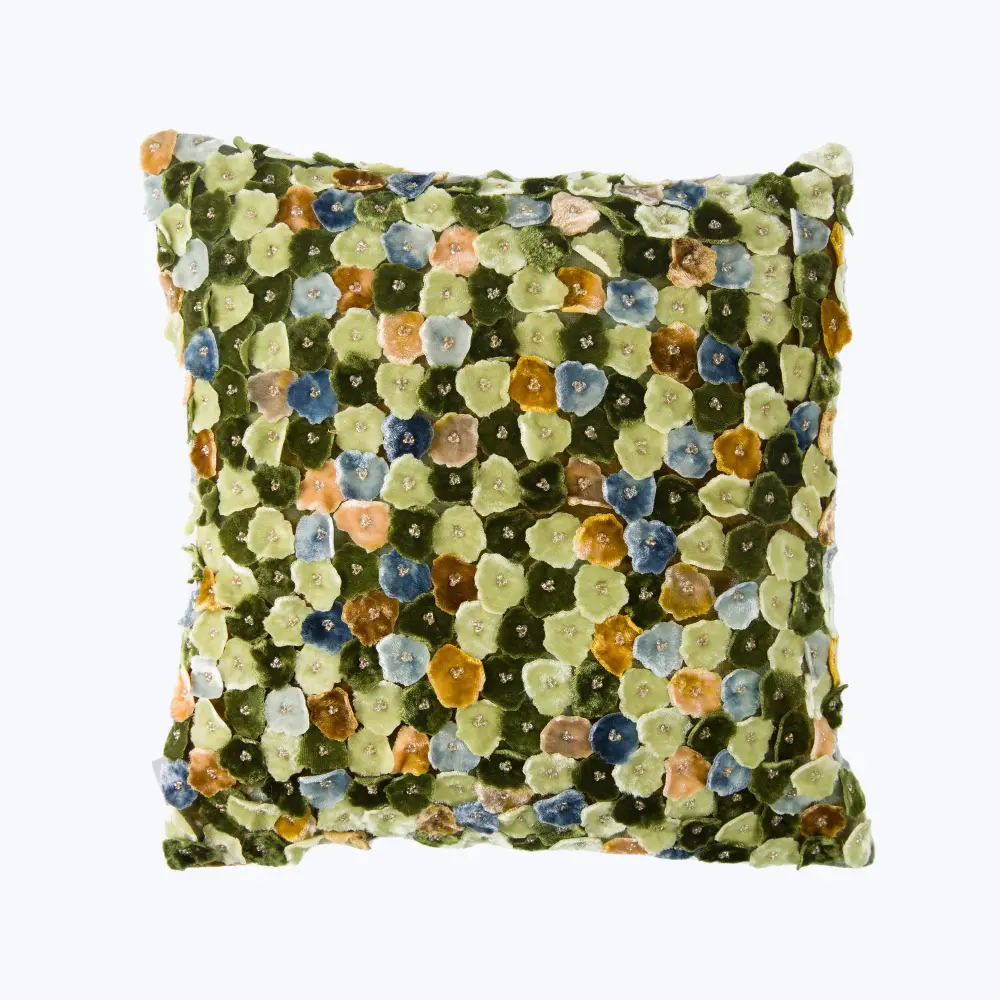 Tassel Peony Pillow