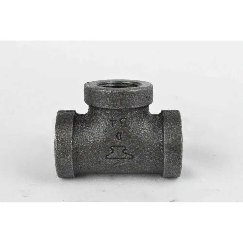 1" DOMESTIC ONYX MALLIABLE IRON REDUCING TEE-USA