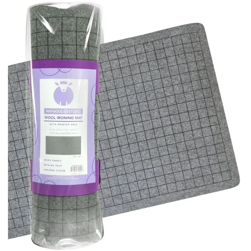MSSWIM1836 Wool Ironing Mat Grid 18" x 36"