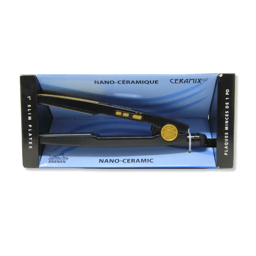 Nano Porcelain Slim Plates Flat Iron 1"