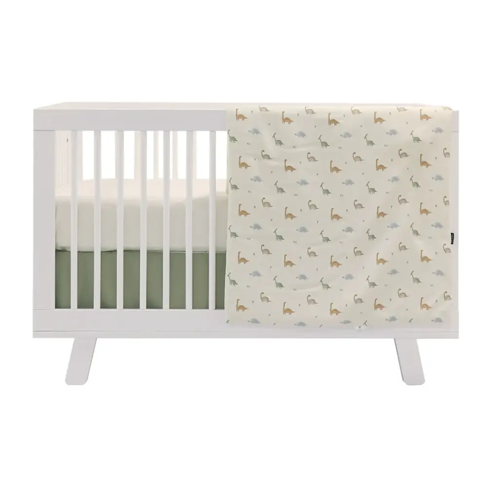 3-Piece Crib Bedding Adjust - Dinosaurs