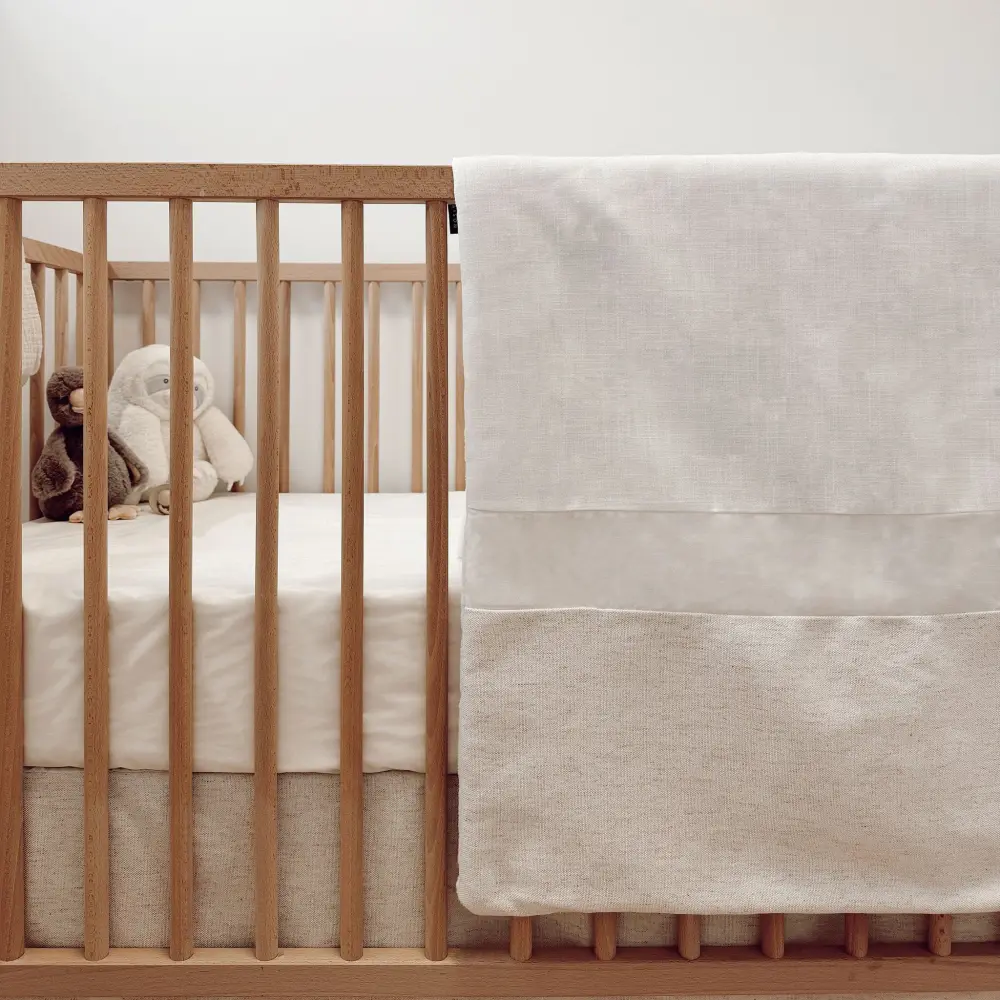 3-Piece Crib Bedding Adjust - Natural