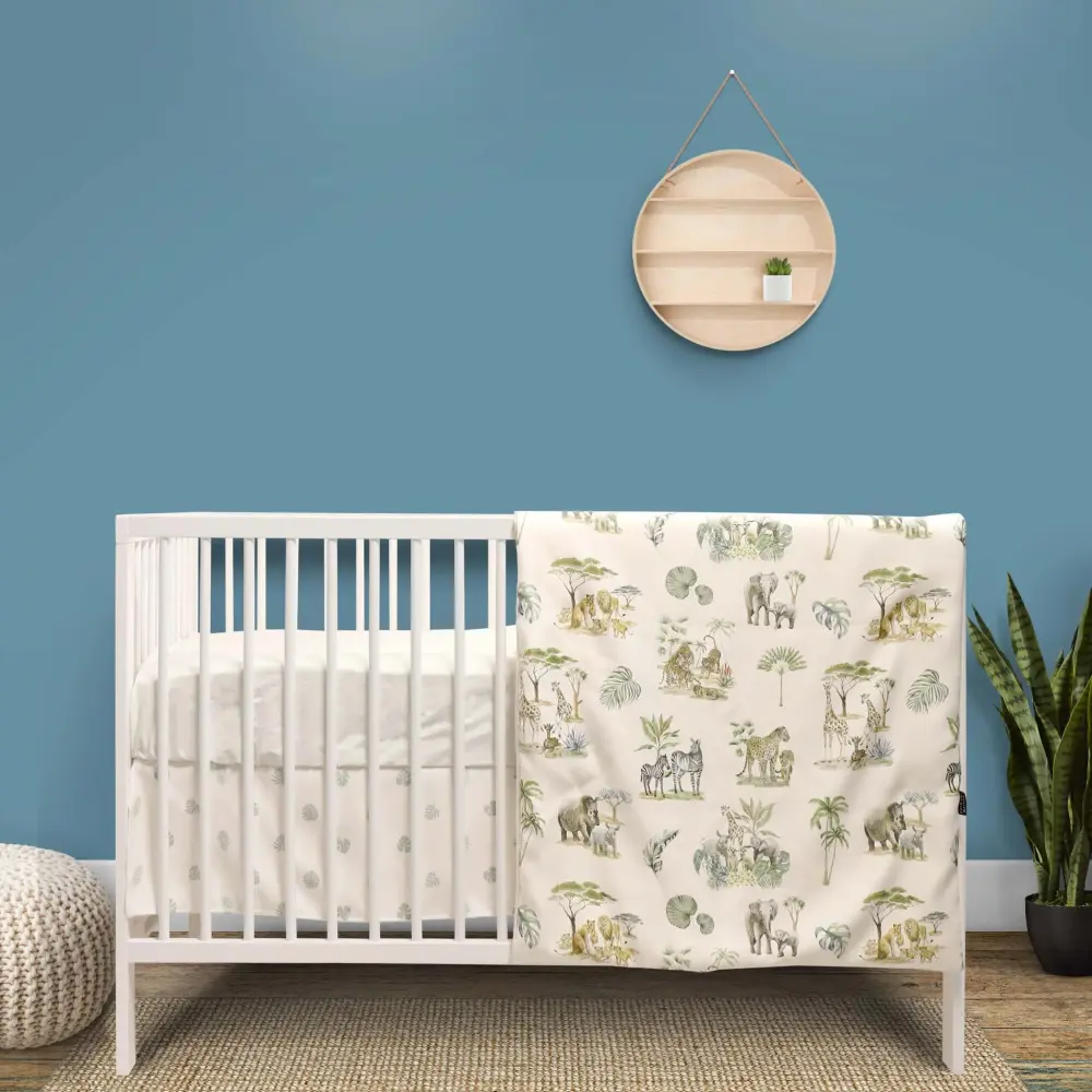 3-Piece Crib Bedding Adjust - Savannah