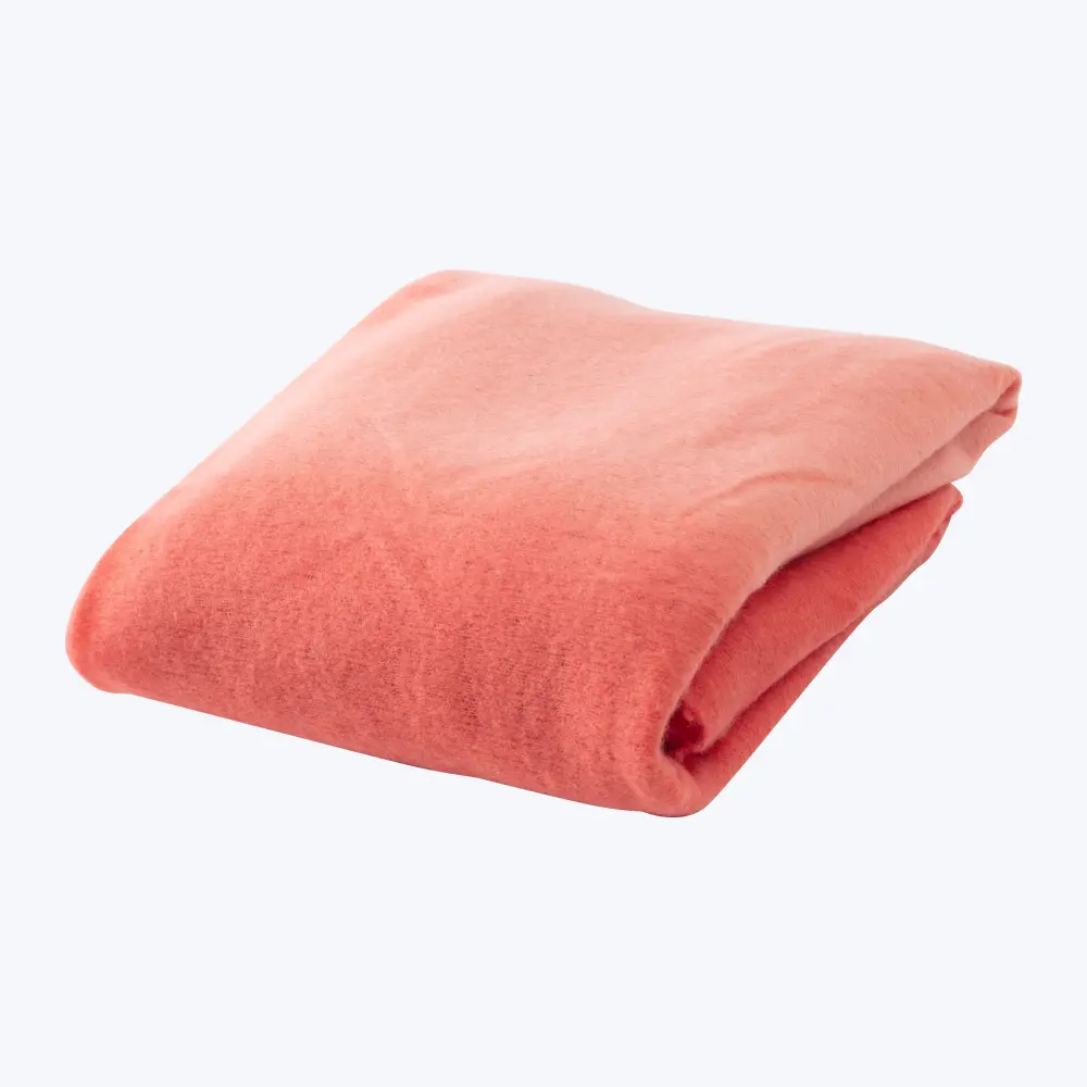 Degradee Open Knitted Goat hair wool Throw