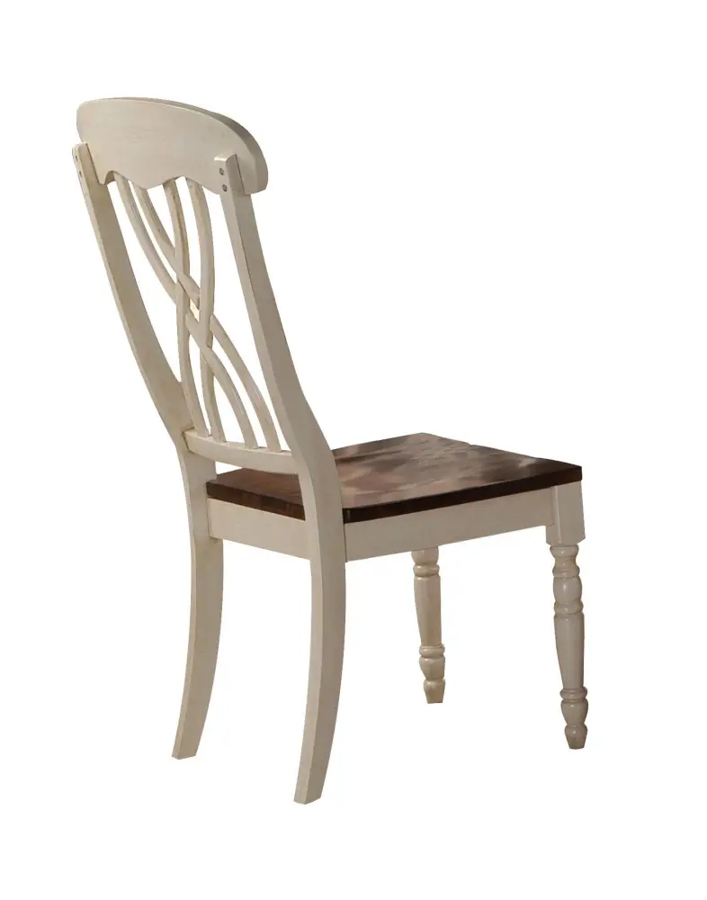 Certified Safe & Non-Toxic Dylan - Side Chair adjust 2) - Cream / Oak