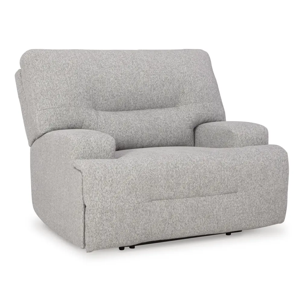 Diamond Modern Furniture Premium Design Acklen Place Power Fabric Recliner 9360582