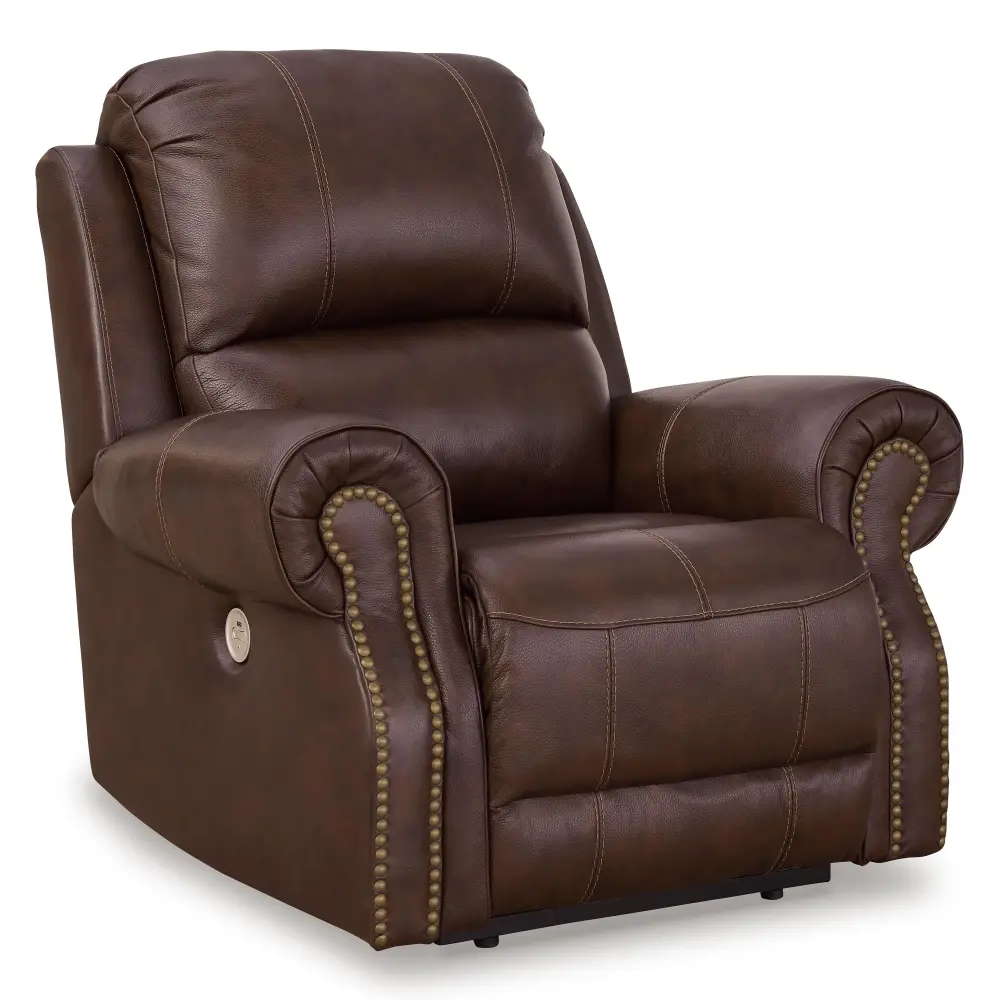 Diamond Modern Furniture Premium Design Freyeburg Power Leather Match Recliner Wall Recline U9021406