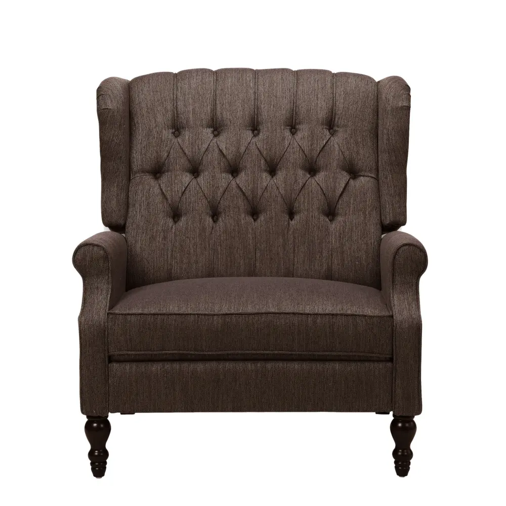 Dunham - Contemporary Fabric Tufted Ample Pushback Recliner