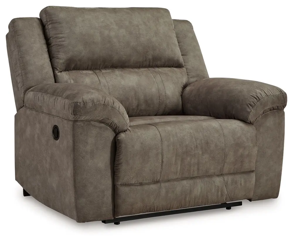 Laresview - Zero Wall Roomy Seat Recliner - Fossil