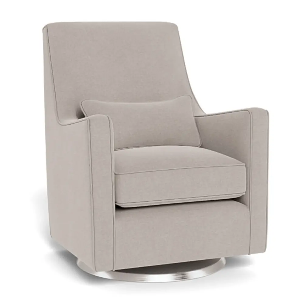 Luca Rocking and Revolve Chair - Sand / Steel