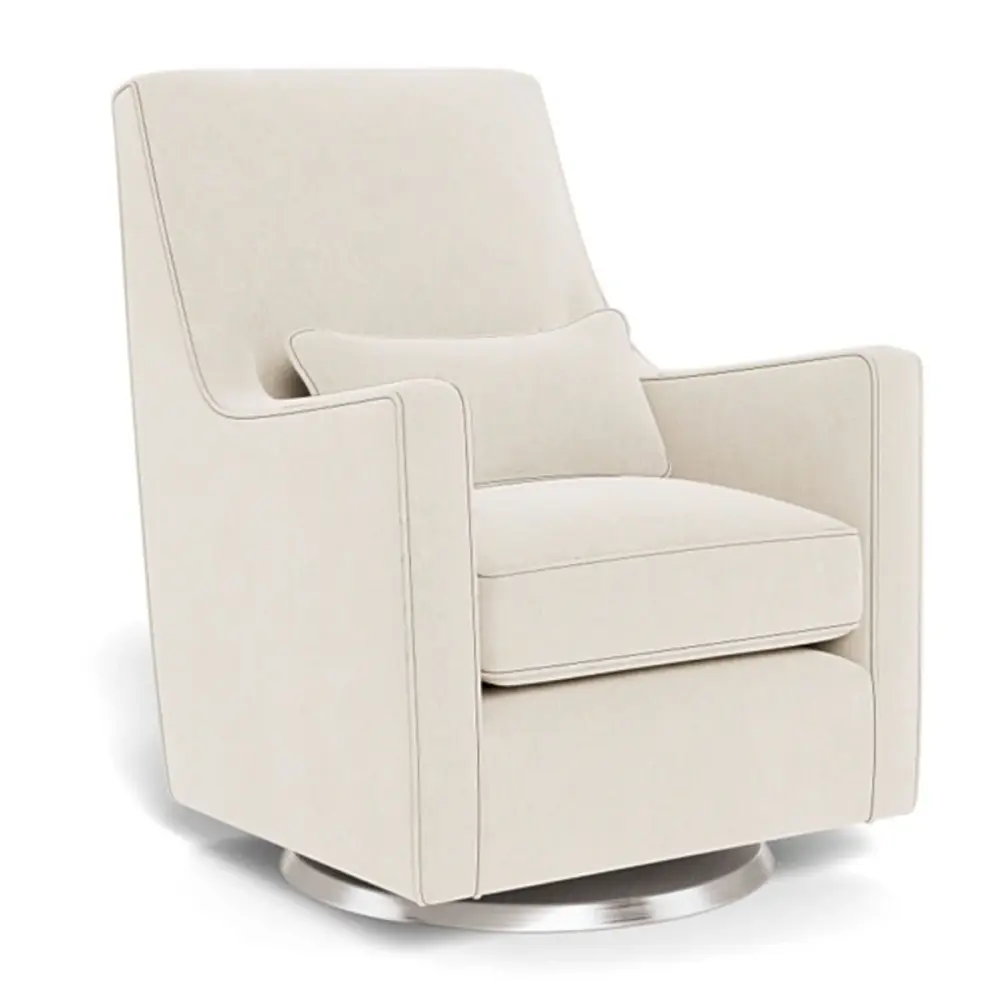 Luca Rocking and Swivel Chair - Dune / Hardened