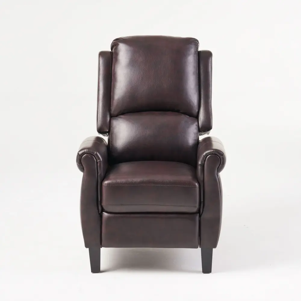 Memphis - Standard Recliner Club Chair - Oxblood