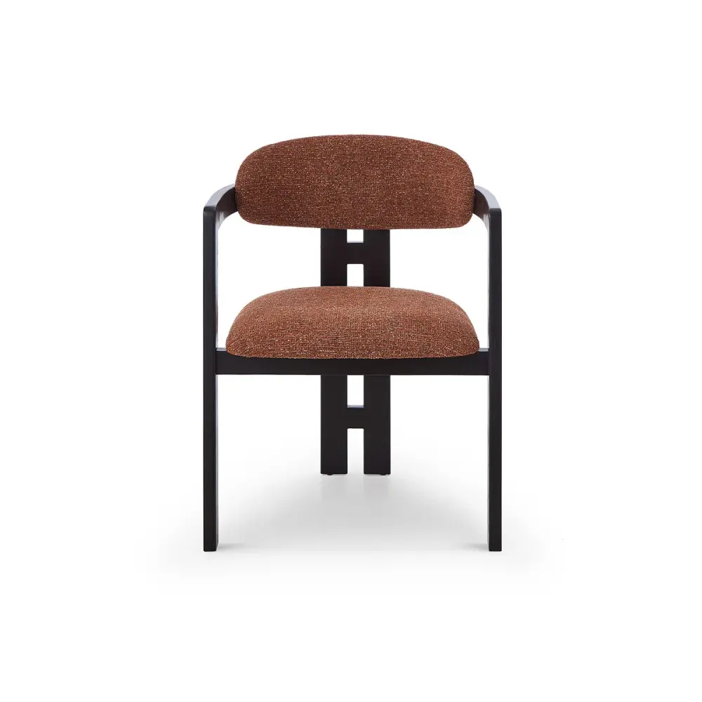Themed Children's Neo Dining Chair (Crib 5) - Bari Chestnut Red & Matt Midnight