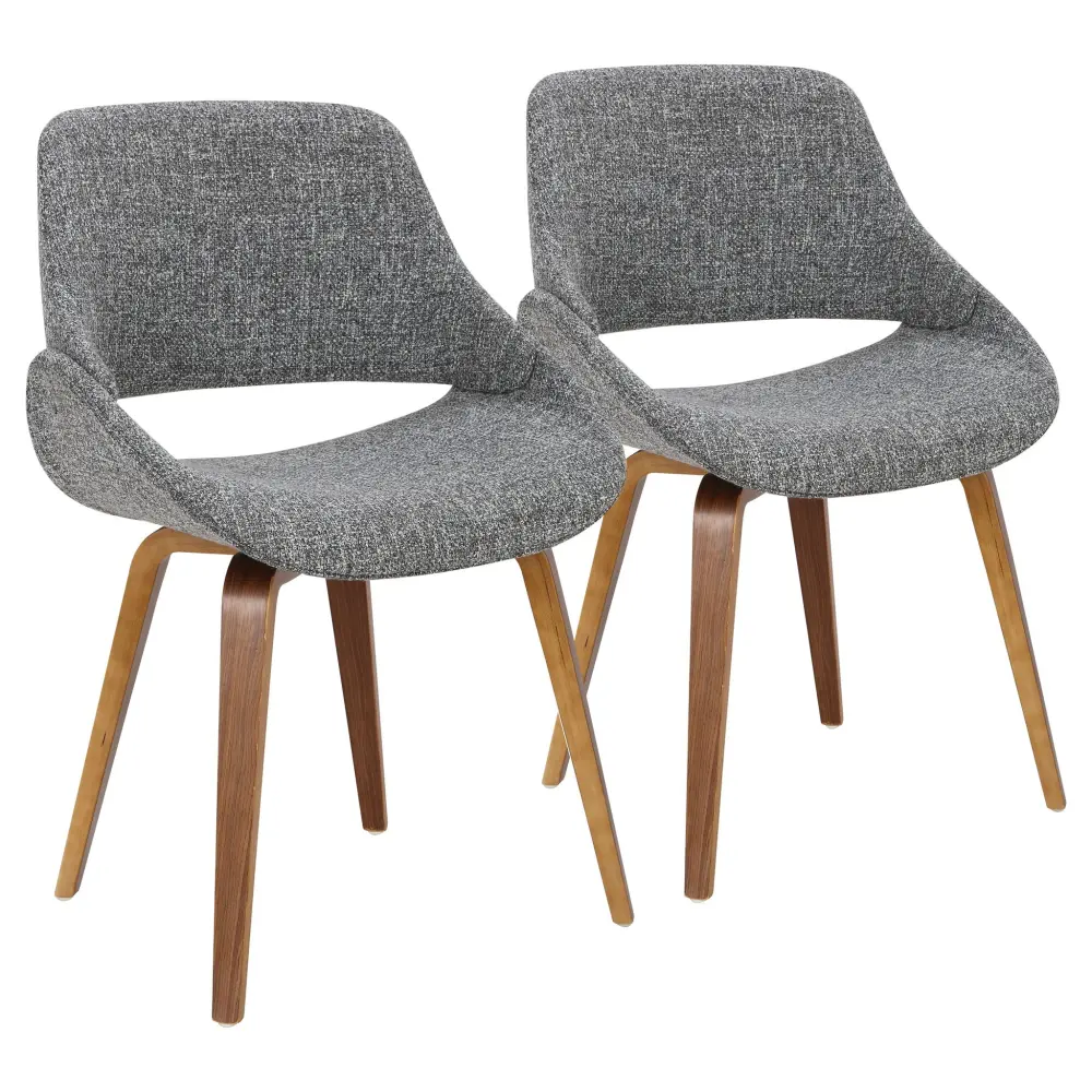 Fabrico - Mid Century Current Style Dining Chair (Set 2)