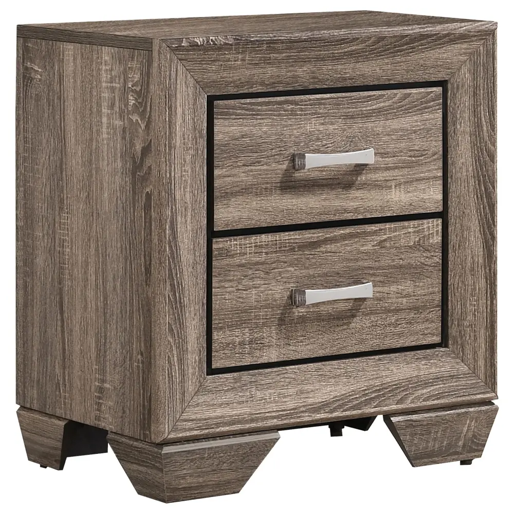 Diamond Modern Furniture COA Kauffman 2-Drawer Nightstand 204192
