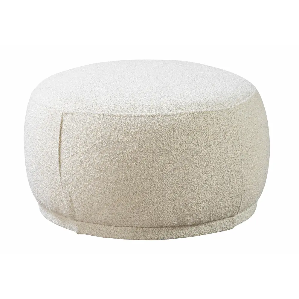 Diamond Modern Furniture NV Cloe Fabric Ottoman CLOEIVORY-OTT
