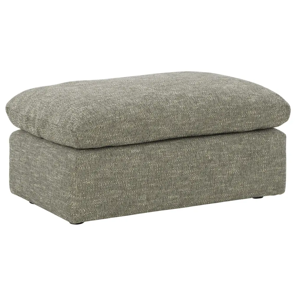 Diamond Modern Furniture Exclusive Design Dramatic Fabric Ottoman 1170214
