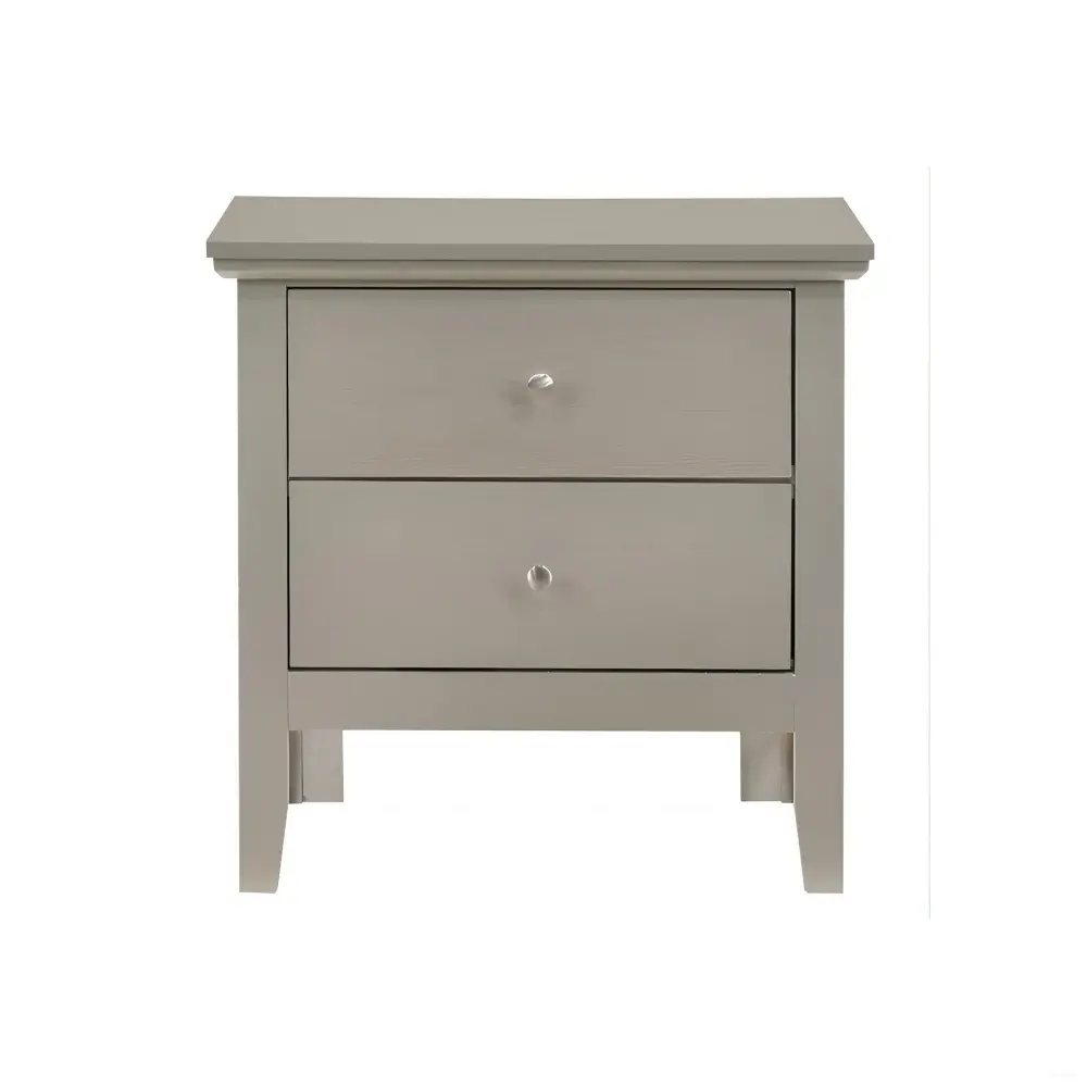 English Dovetailed Drawers Nightstand