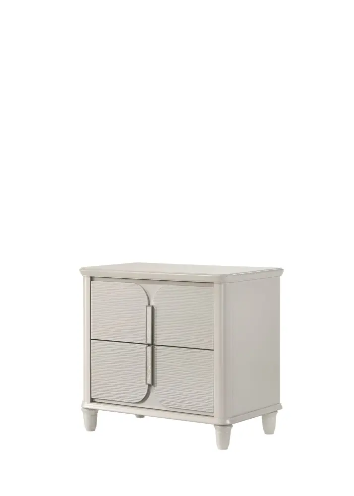 Laveda - Nightstand - Pearl