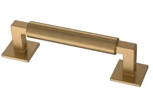 Liberty Current Post 3 3/4 inch 96 mm Champagne Bronze Drawer Pull