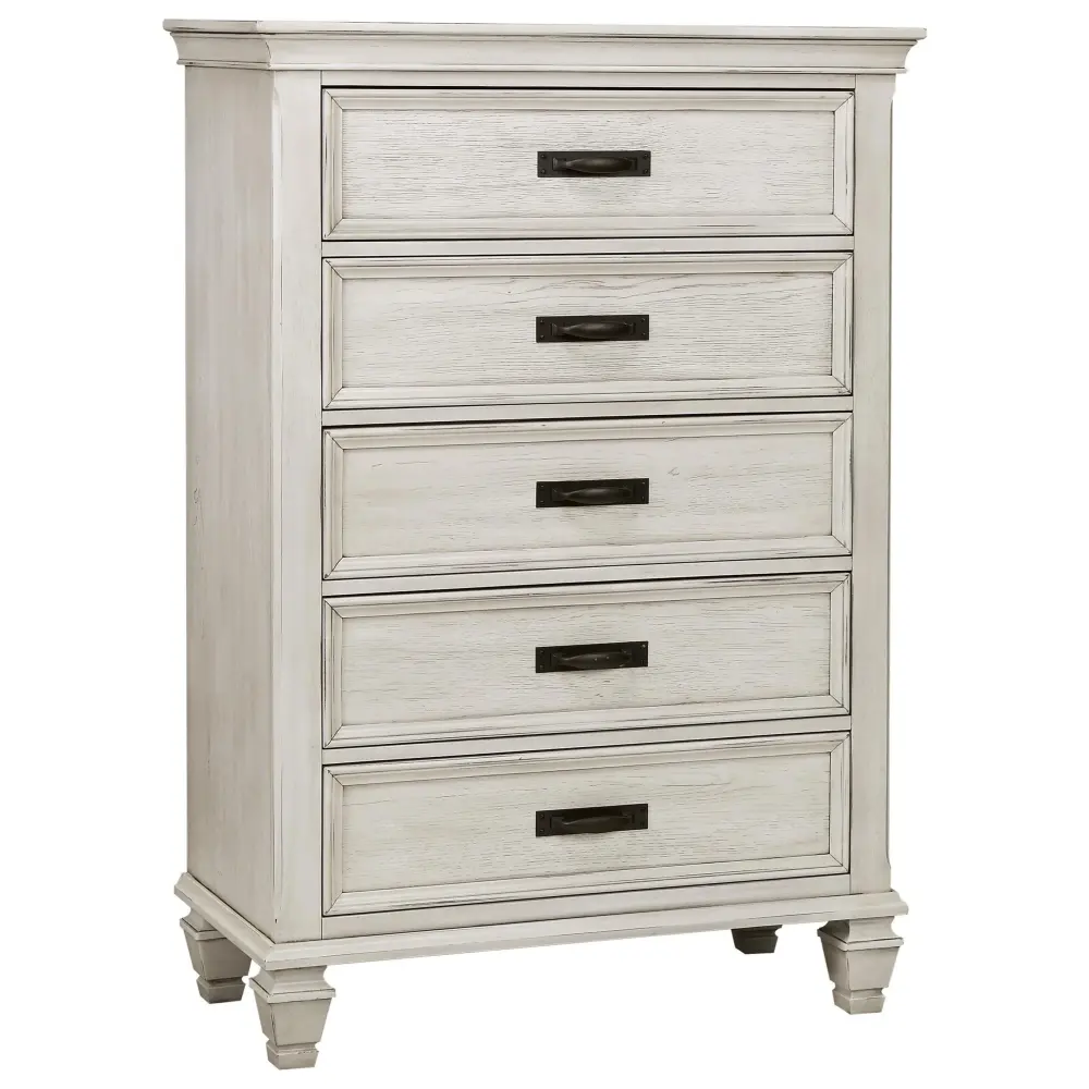 Diamond Modern Furniture COA Franco 5-Drawer Chest 205335