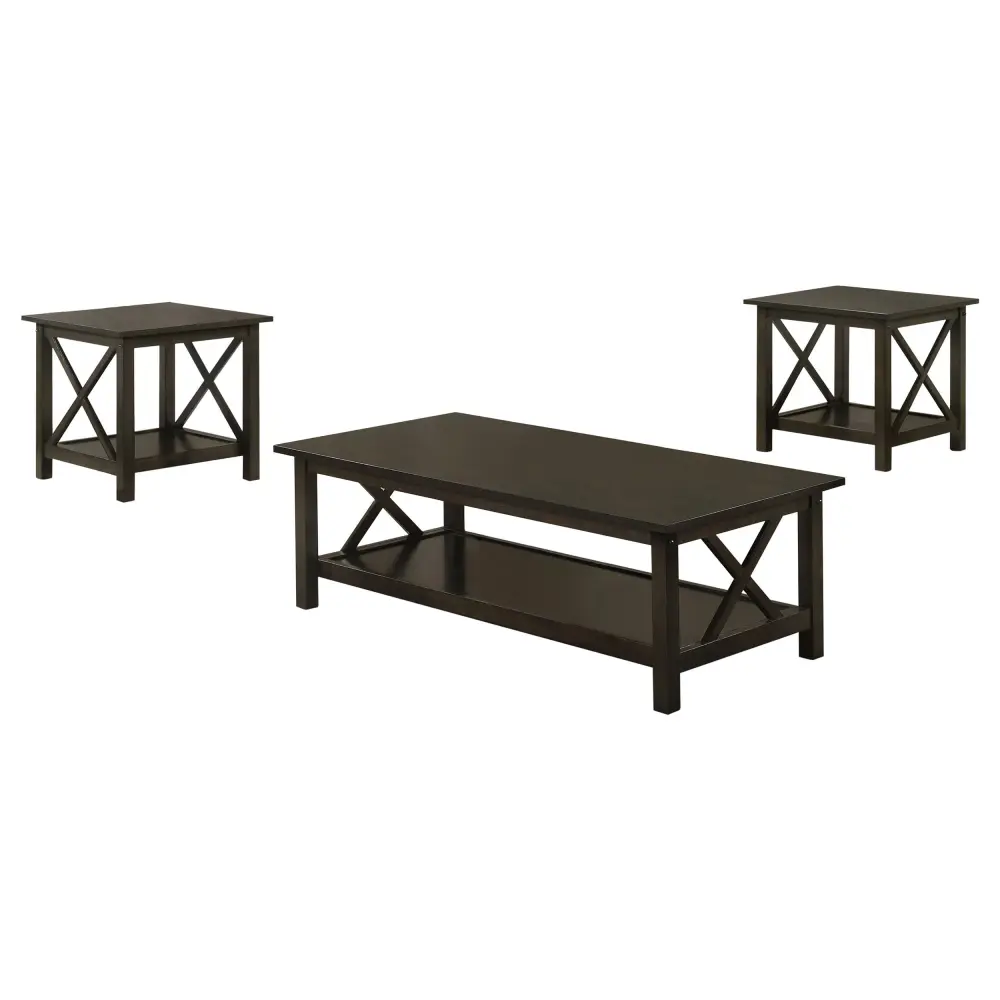Diamond Modern Furniture COA Briarcliff Occasional Table Set 5909