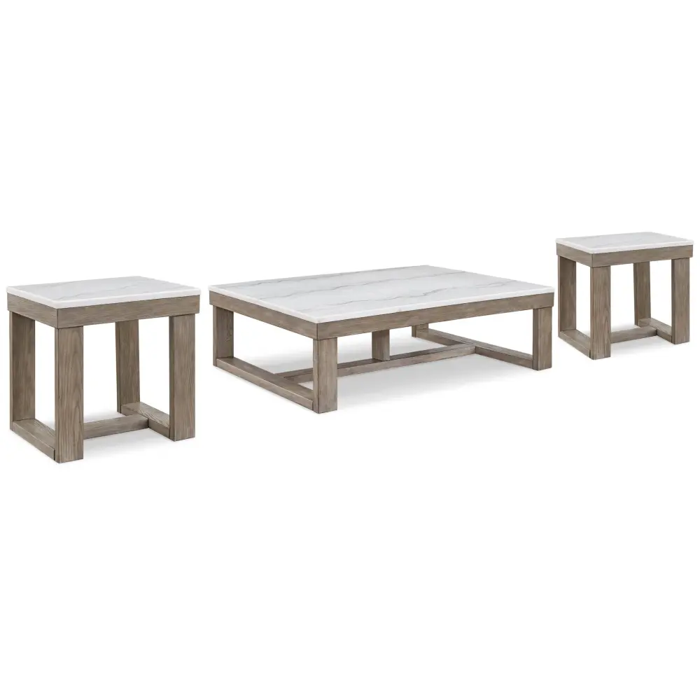 Diamond Modern Furniture Premium Design Loyaska Occasional Table Set T789-1/T789-2/T789-2