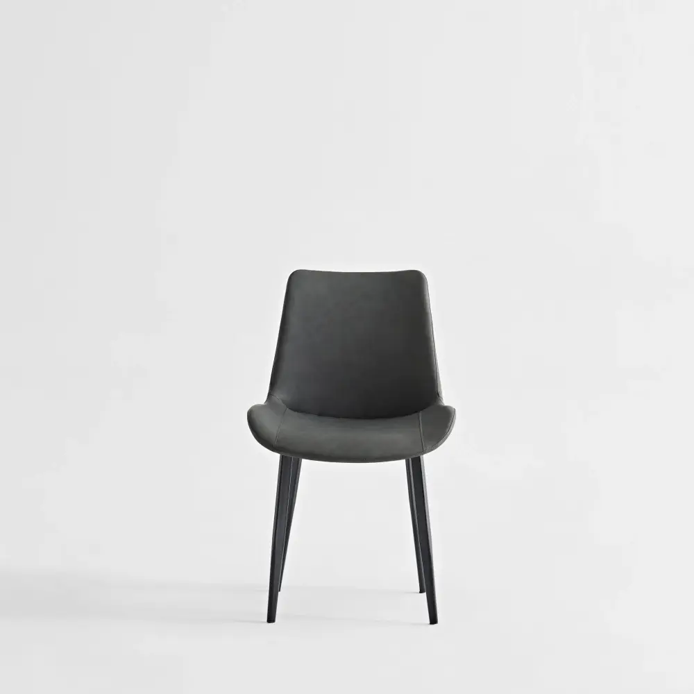 Dining Table Place, Chairs (Set 2) - Gray