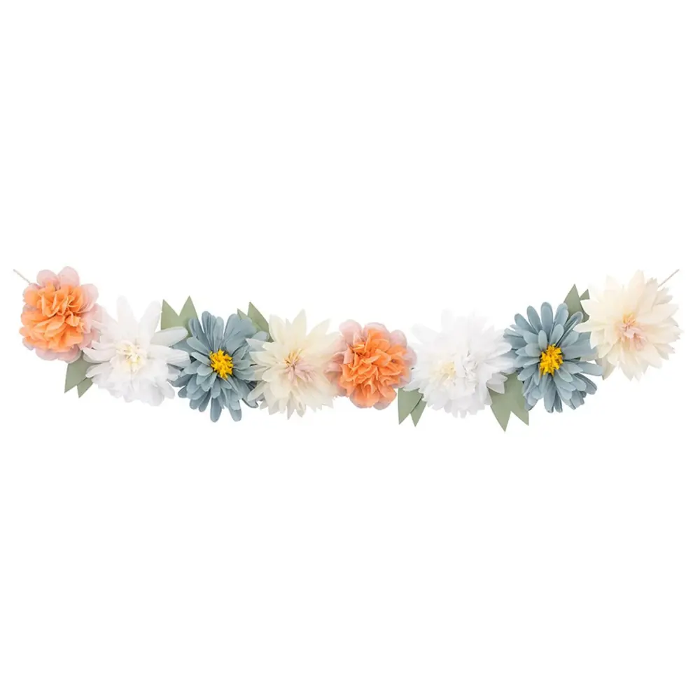 Flowers Bloom Oversized Garland
