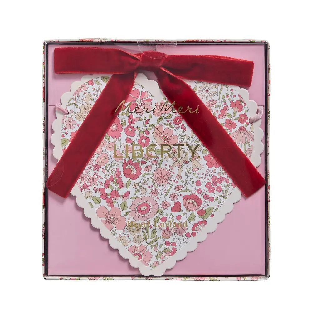 Meri Meri x Liberty Heart Garland
