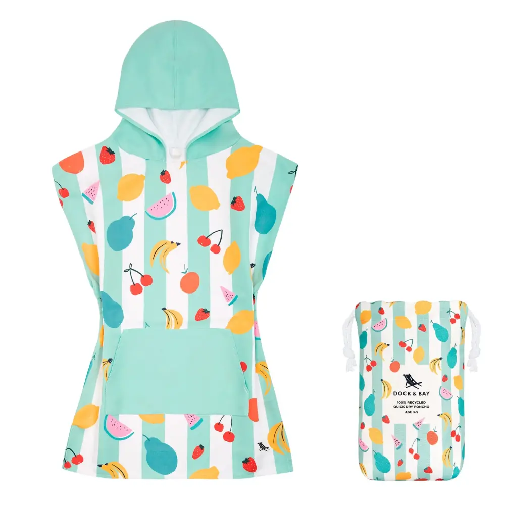 Poncho - Laters Gators - Petite (Age 3 to 5)