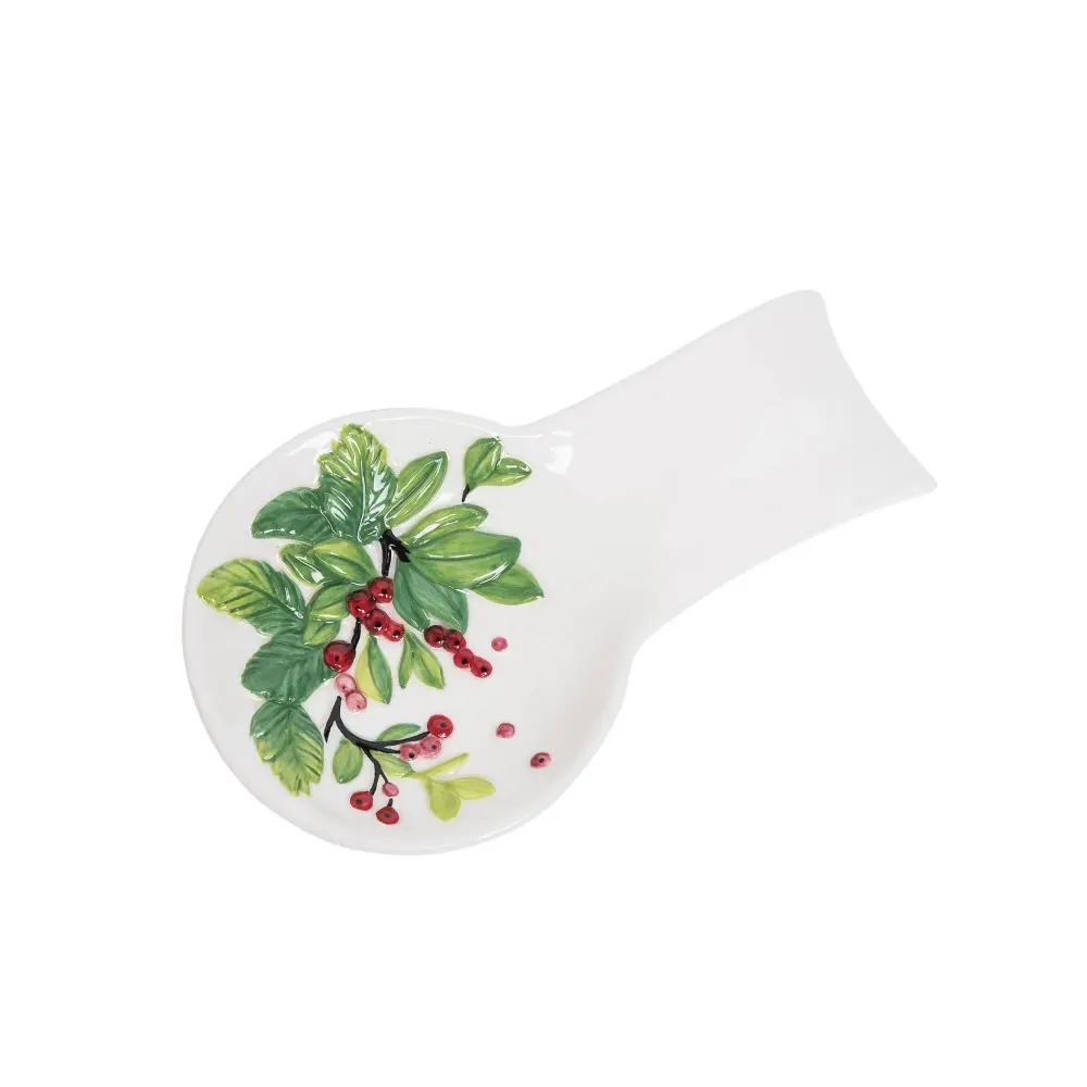 Christmas Berries Spoon Rest