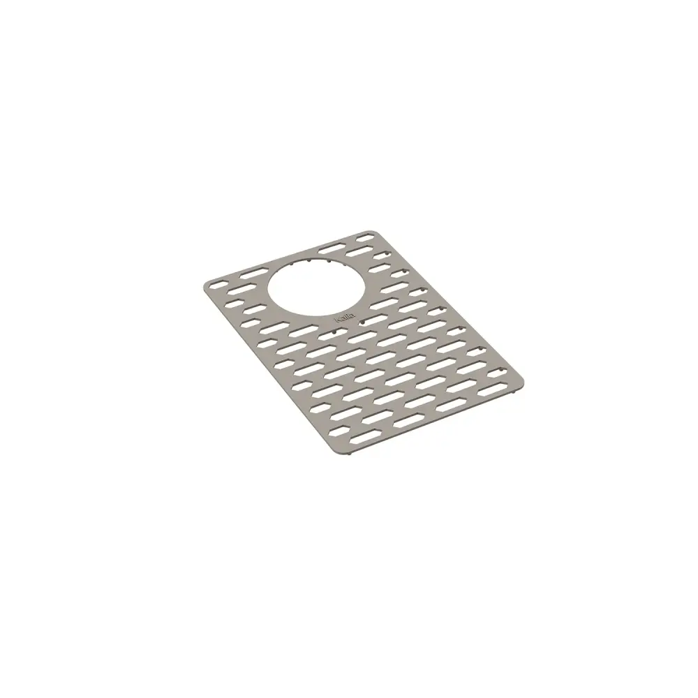 Silicone Mat Sink 33'' Double 70/30 - Slim Mat - Pebble Gray