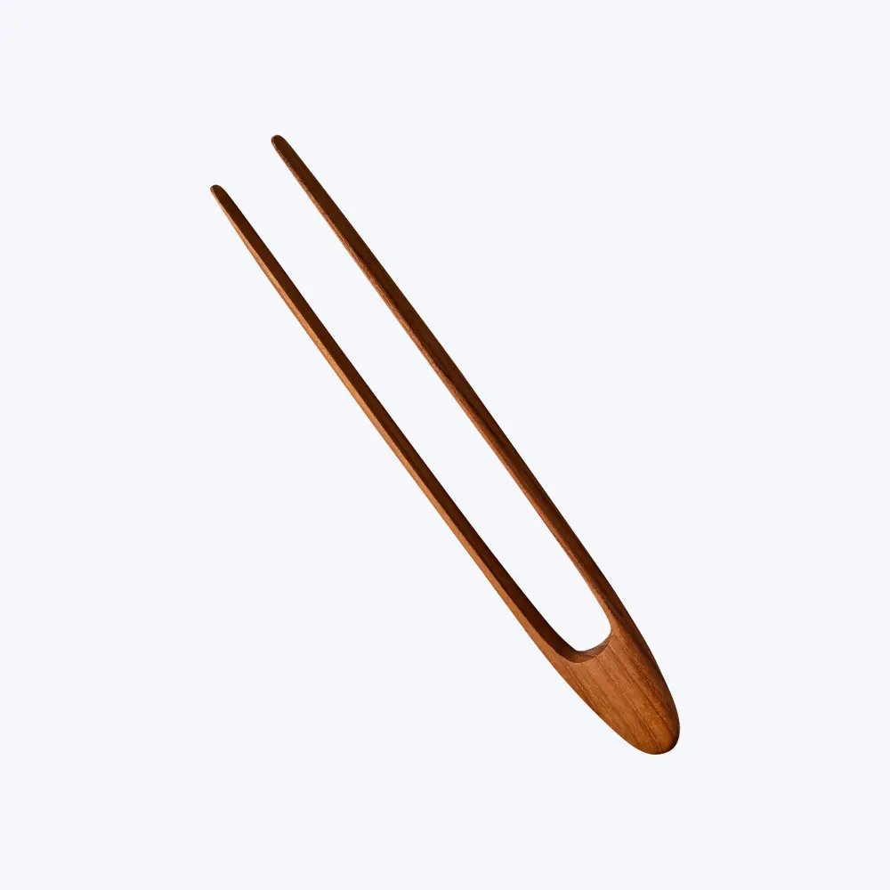 Non-Stick Teakwood Tong