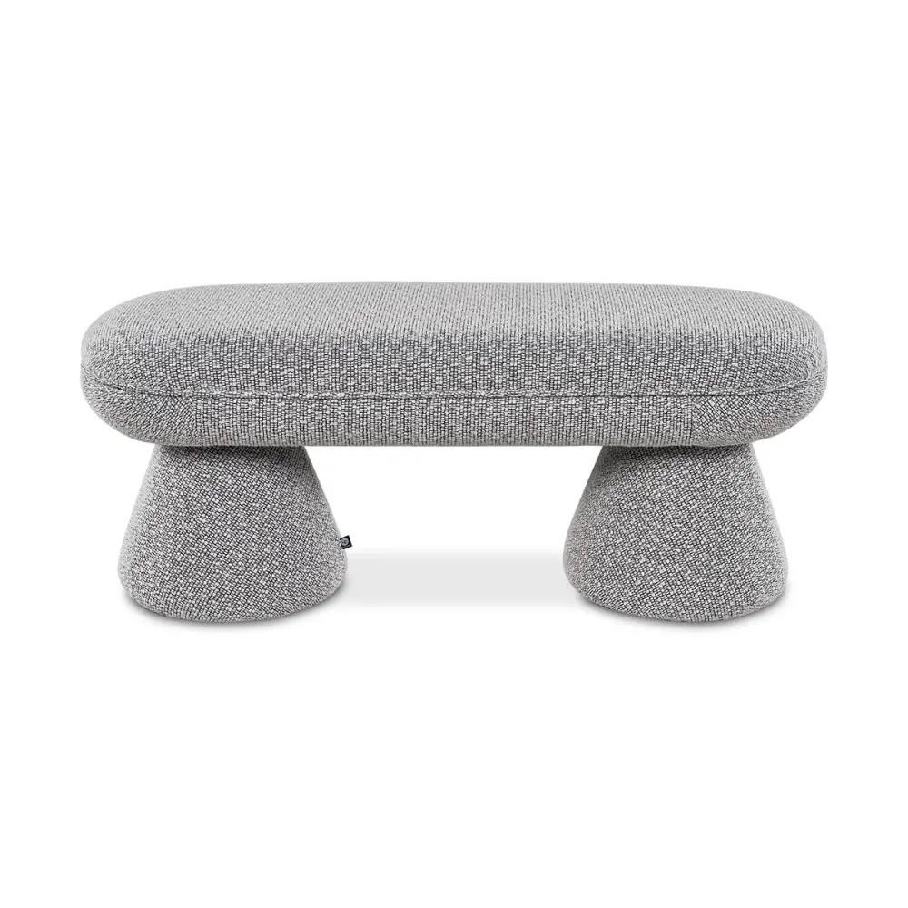 Adjustable Height Cusco Bench - Solo Colour Onyx