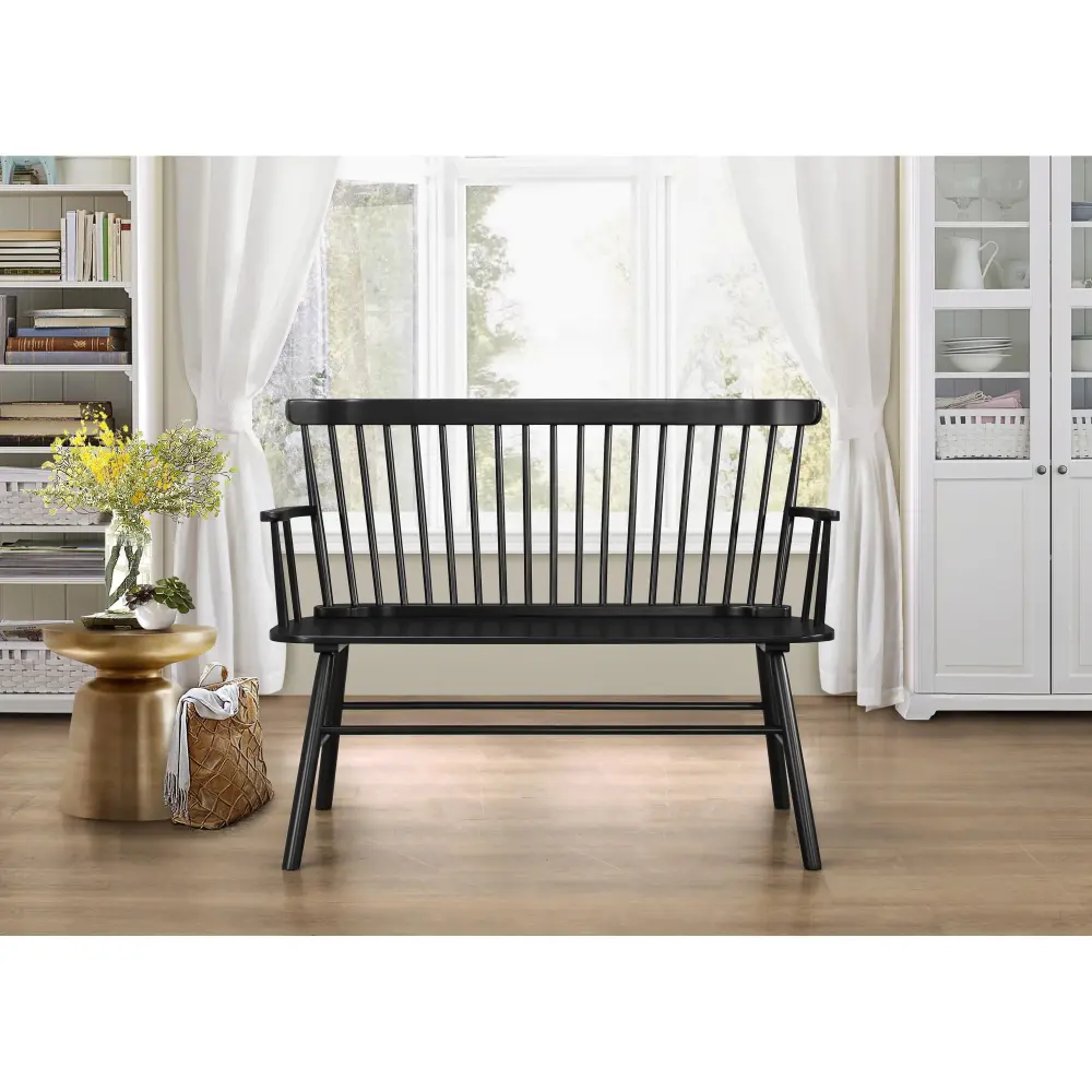 Diamond Modern Furniture CM Home Decor Benches 4185-BENCH-BK