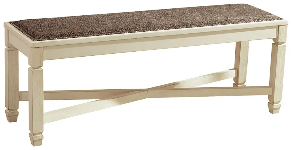 Formal Dining Bolanburg - Large UPH Dining Room Bench - Taupe