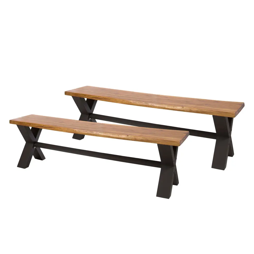 Solid Wood Sanibel - Dining Bench - Teakwood