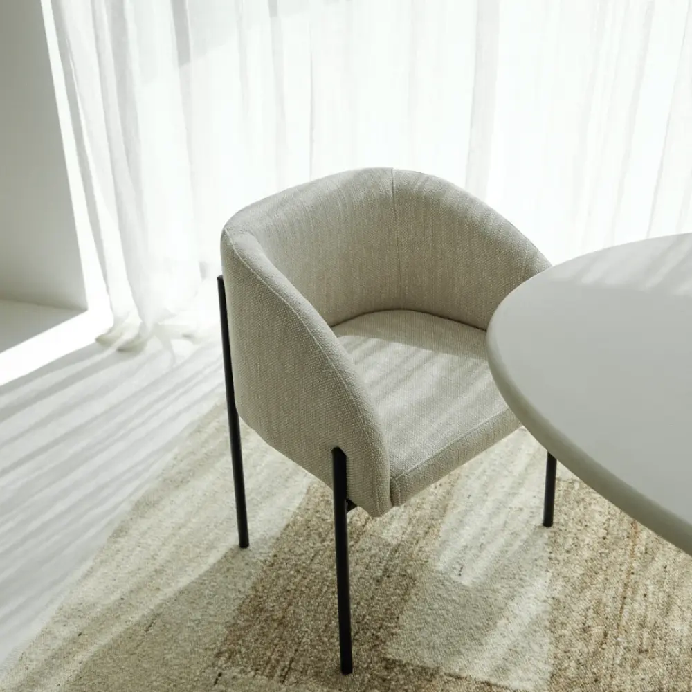 Bar Height Dining chair - Royan - Sandstone spotted Weave