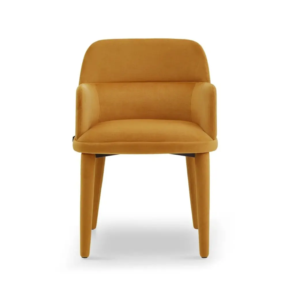 Diva Dining Chair Arms - Kaster II Mustard