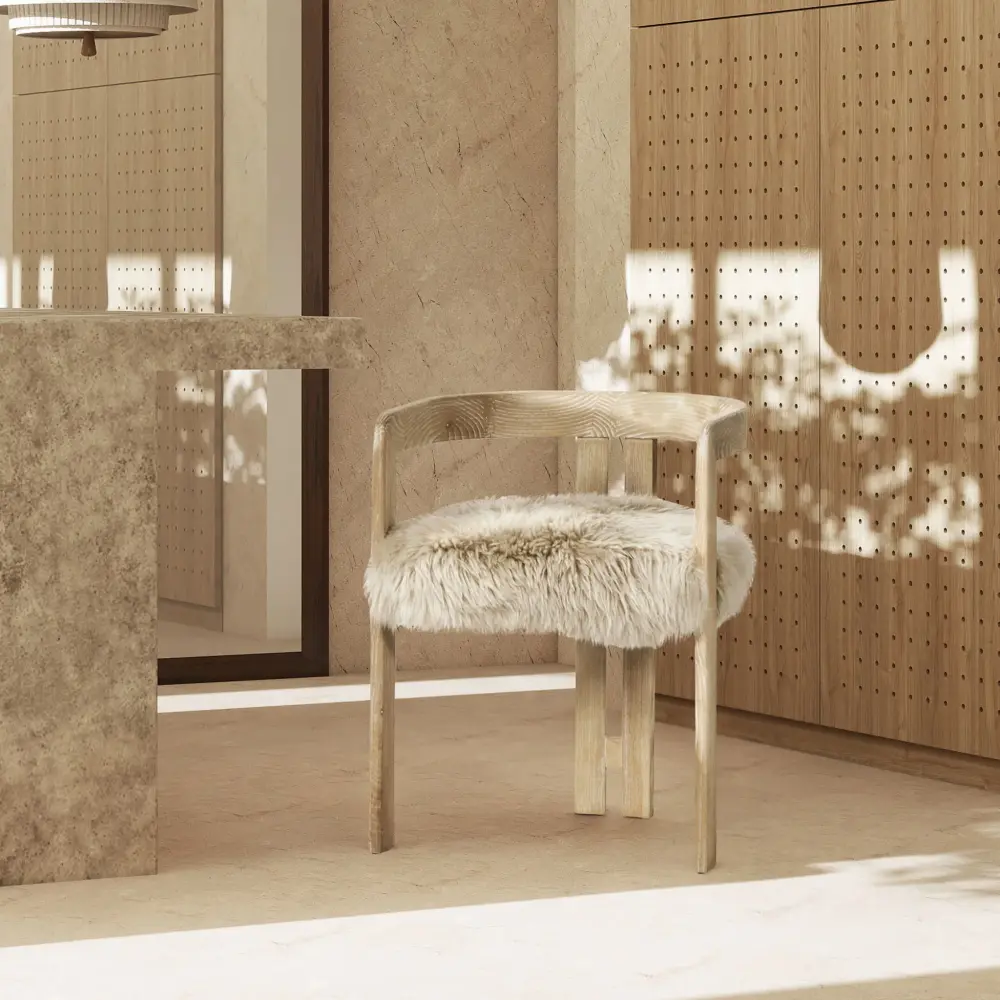 Millwick - Low Back Dining Chair - Unadulterated Blonde